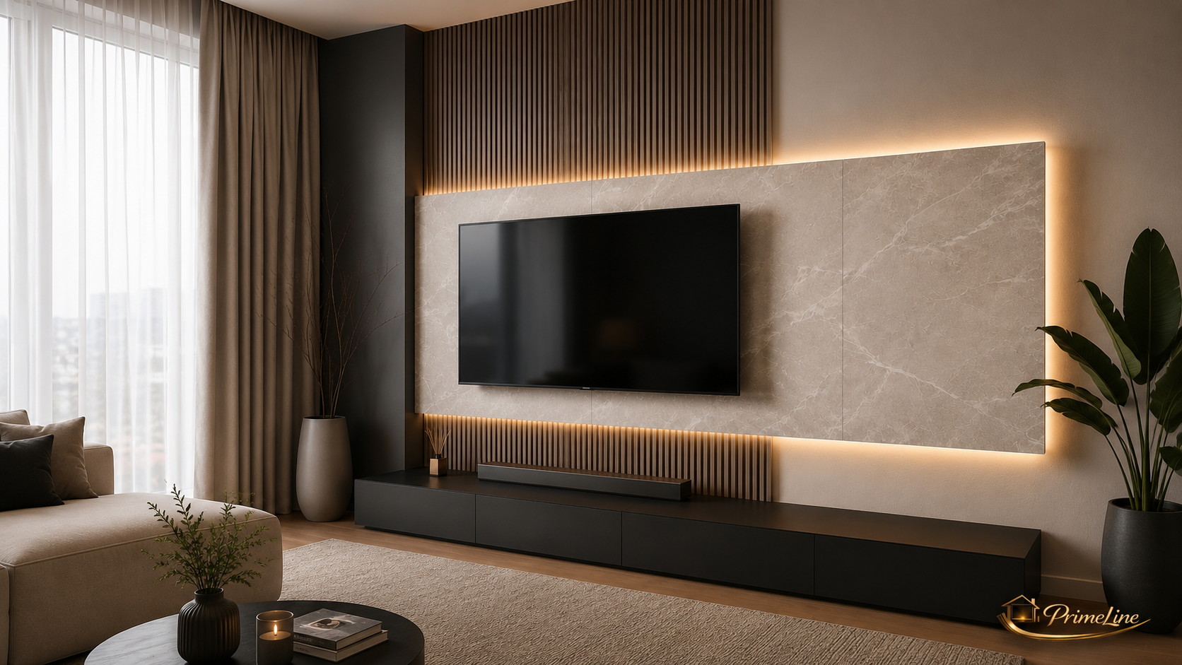 PrimeLine Modern Cinewall