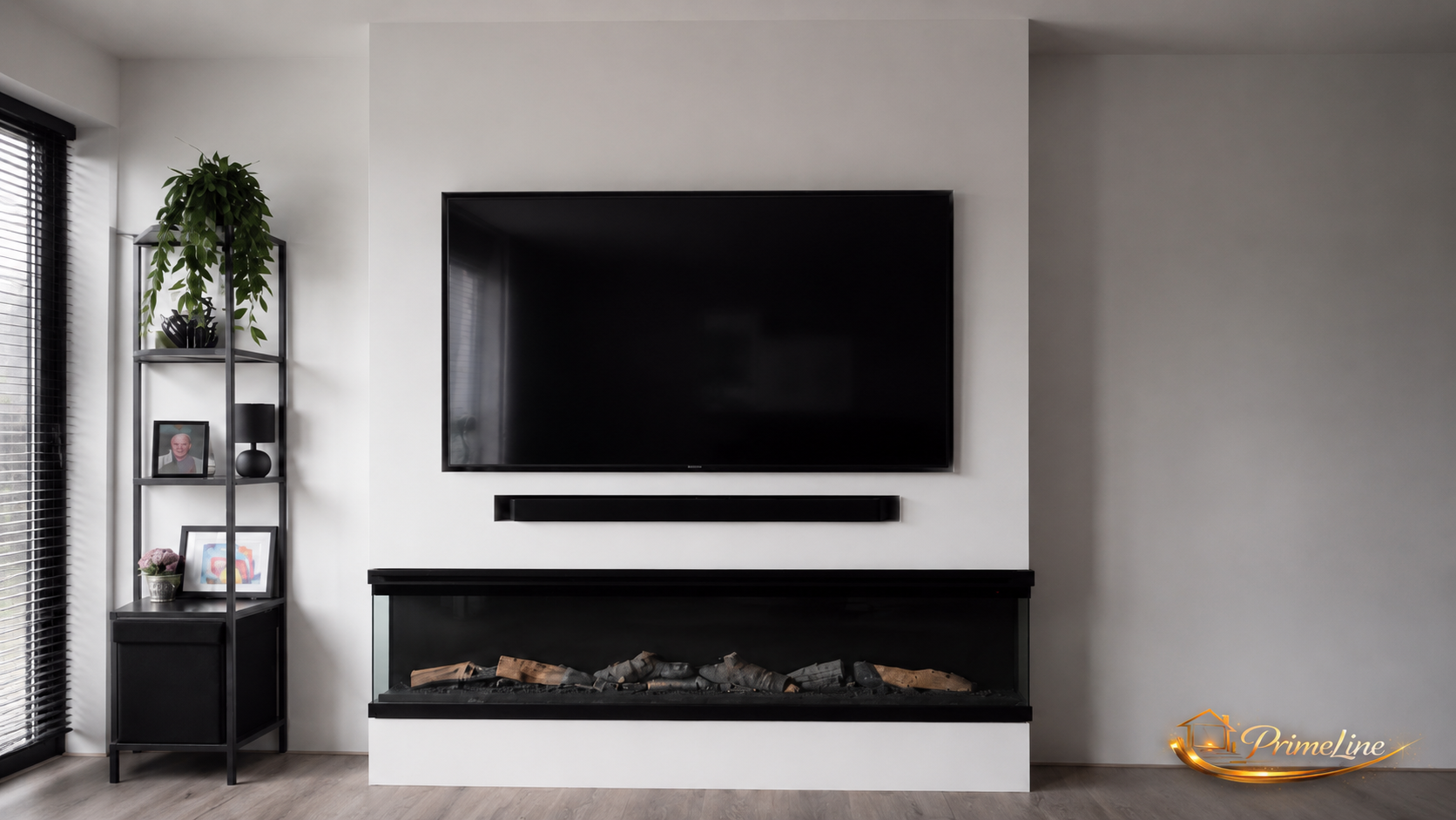 Luxe Cinewall op Maat met Elektrische Sfeerhaard | PrimeLine